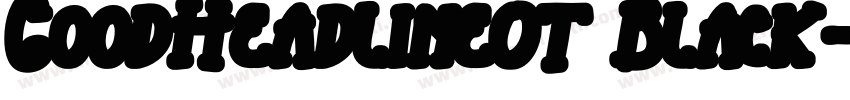 GoodHeadlineOT Black字体转换